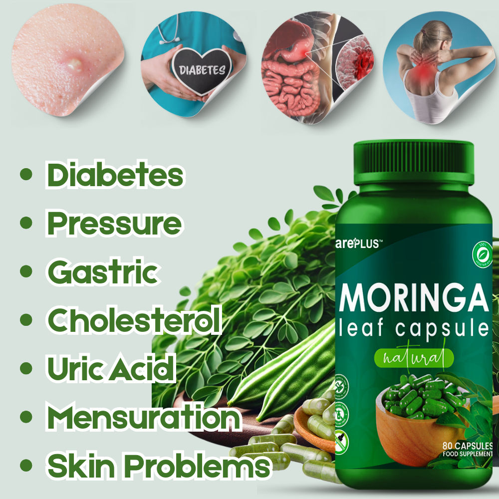Premium Moringa Capsule For Healthy LifeStyle 80 pc